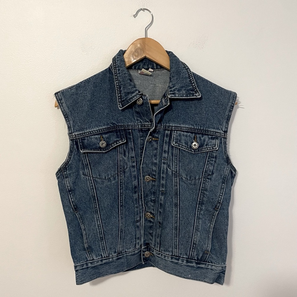 Jonny Q Vintage 90’s Cutoff Denim Vest